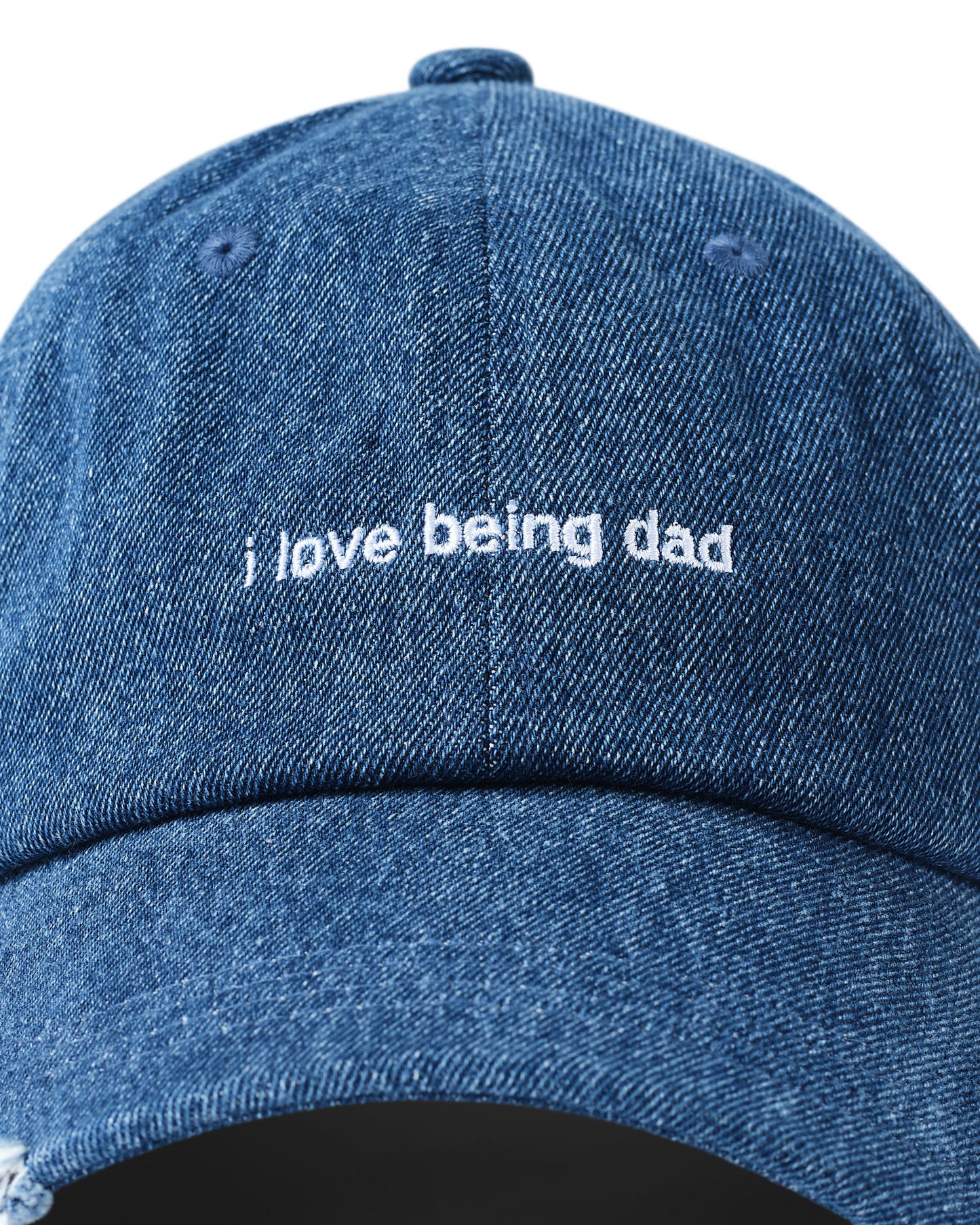 i love being dad - deep jean hat
